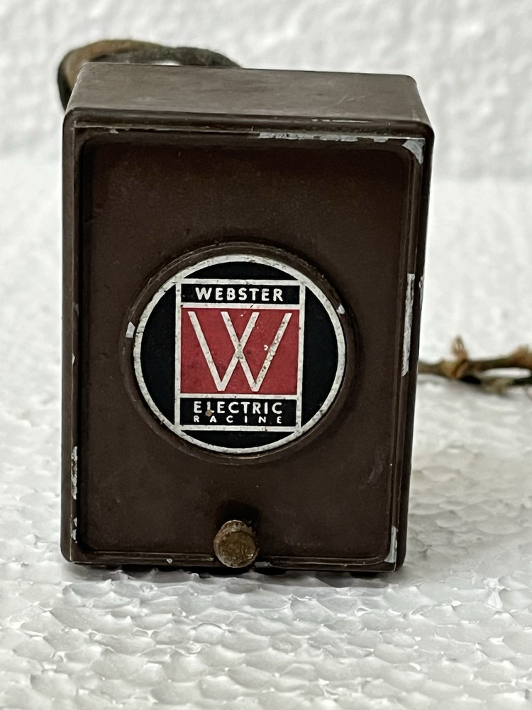 webster record cutting head model r84g Untested Has An Ohm Reading