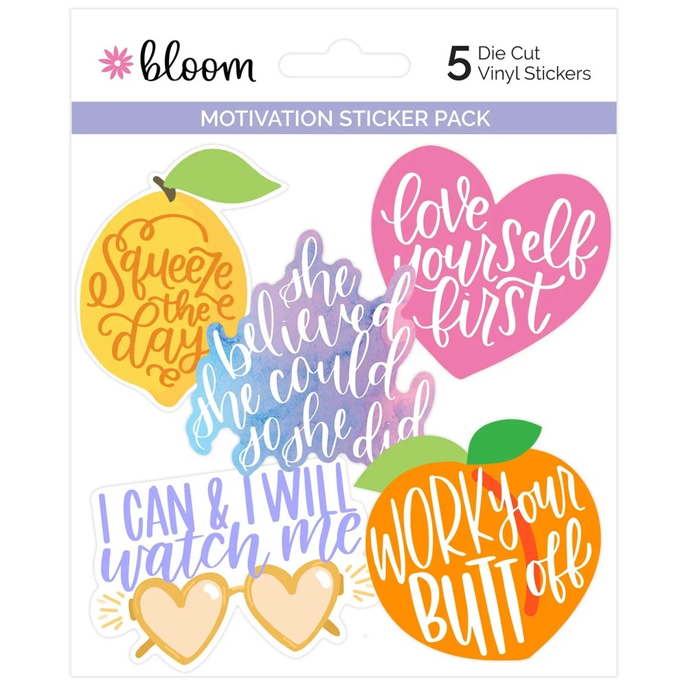 Vinyl Sticker Set | Motivation Pack