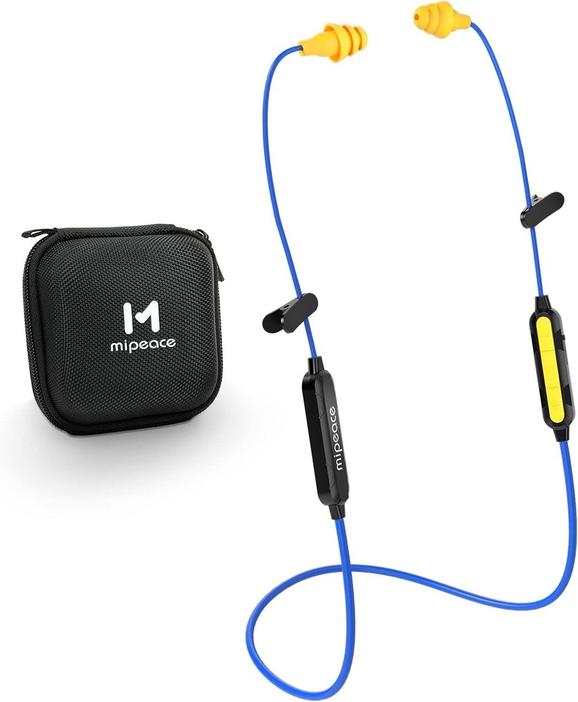 Bluetooth Work Earplugs Headpe, Wirel in-Ear Noise Isolating