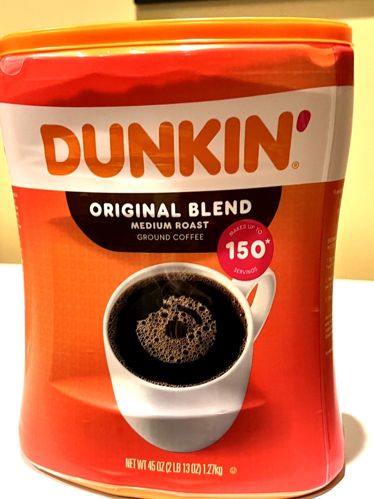 Dunkin' Donuts Original Blend Ground Coffee Medium Roast 45 OZ