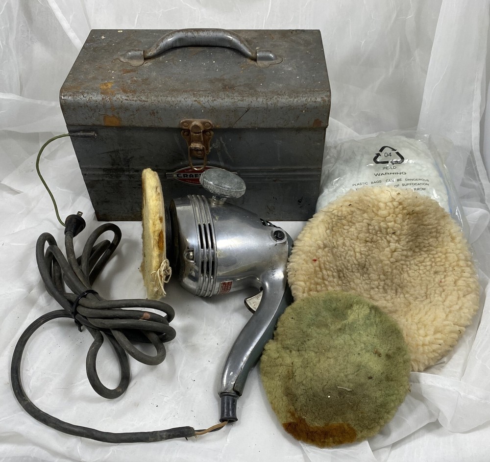 CRAFTSMAN BUFFER / SANDER 207.2561 WITH CASE SEARS ROEBUCK