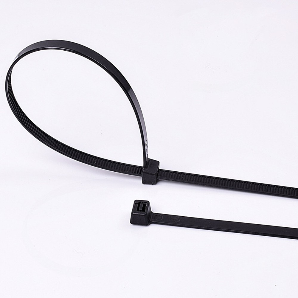 Wire Cable Zip Ties Wraps 4mm 12mm Extra Wide Large Black White Nylon Plastic