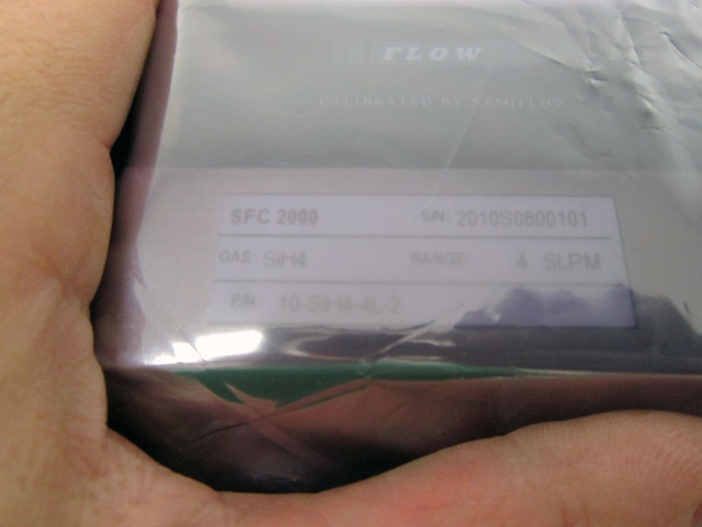 SFC 2000 MASS FLOW CONTROLLER MFC 10-SiH4-4L-2 4 SLPM SILANE SiH4