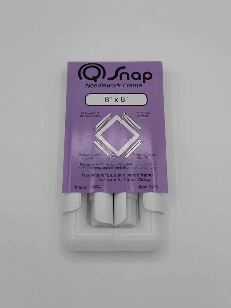 Q-Snap Needlework Frame Set with Hand-Dyed Fabric by VolcanoStitching