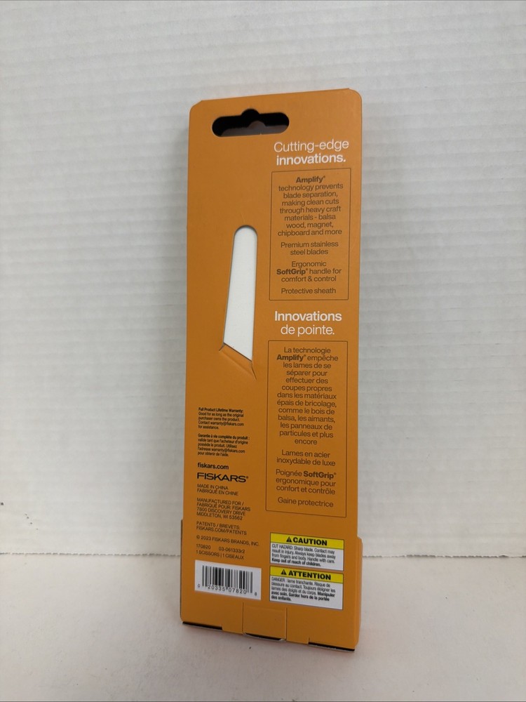 Fiskars Amplify 8 Mixed Media Shears Scissors