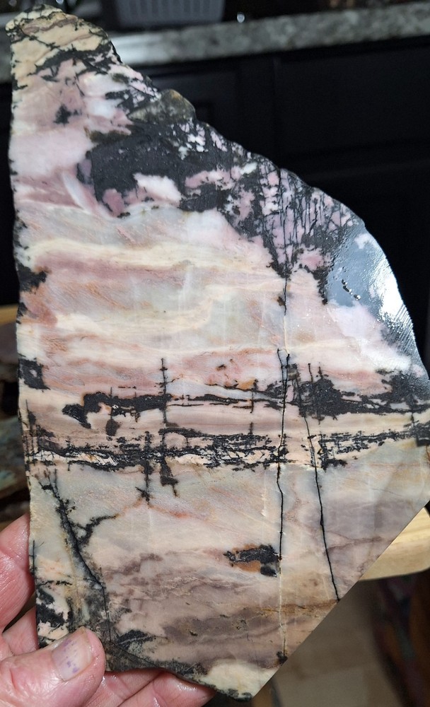 Large Rhodonite Slab