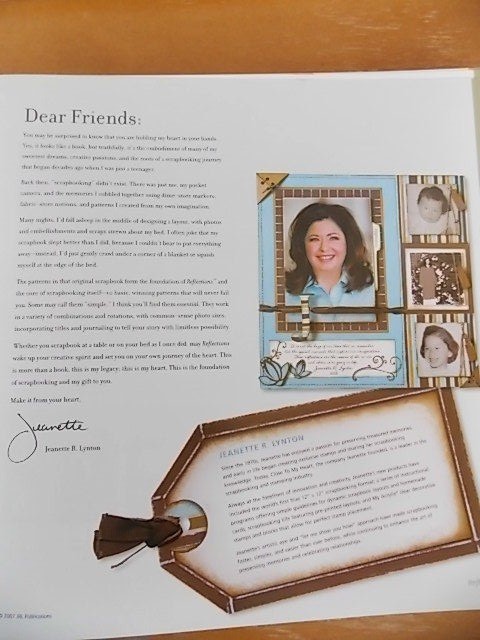 Reflections Scrapbook Program and Scrapbook