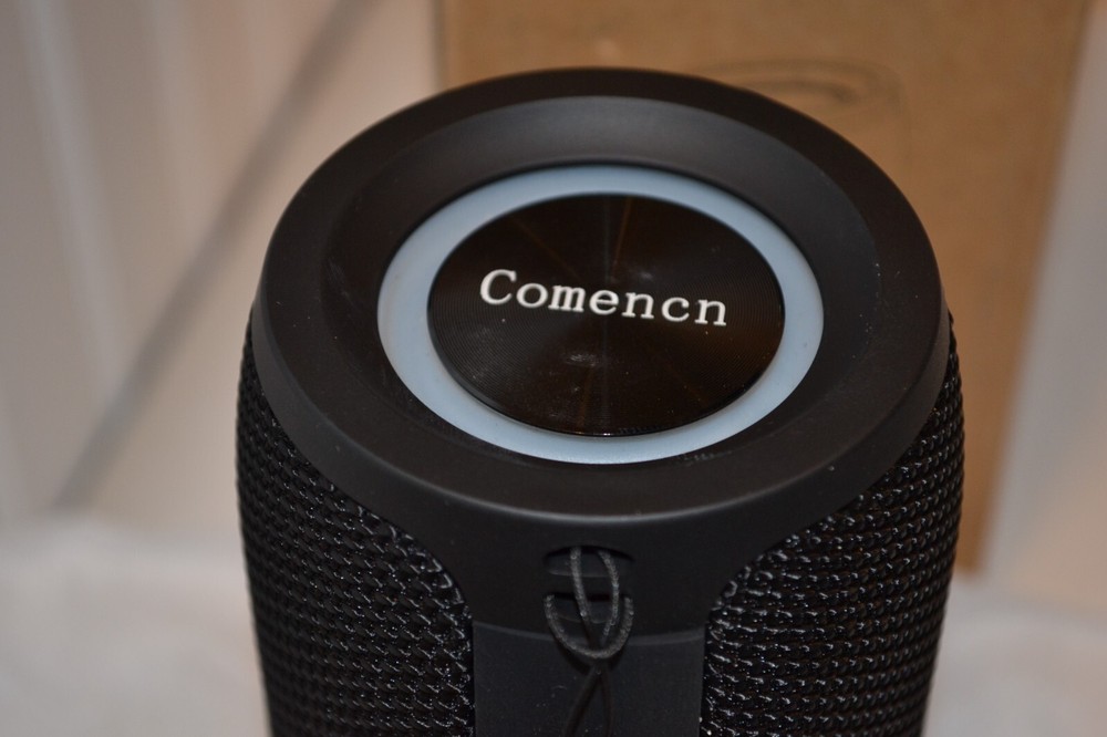 COMENCN Portable Bluetooth Wireless Speaker Black