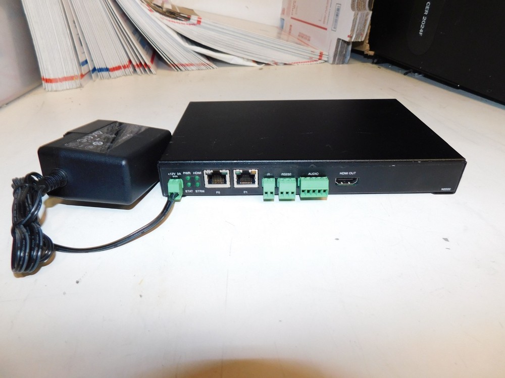 AMX SVSI NMX-DEC-N2222 Decoder W/POWER SUPPLY