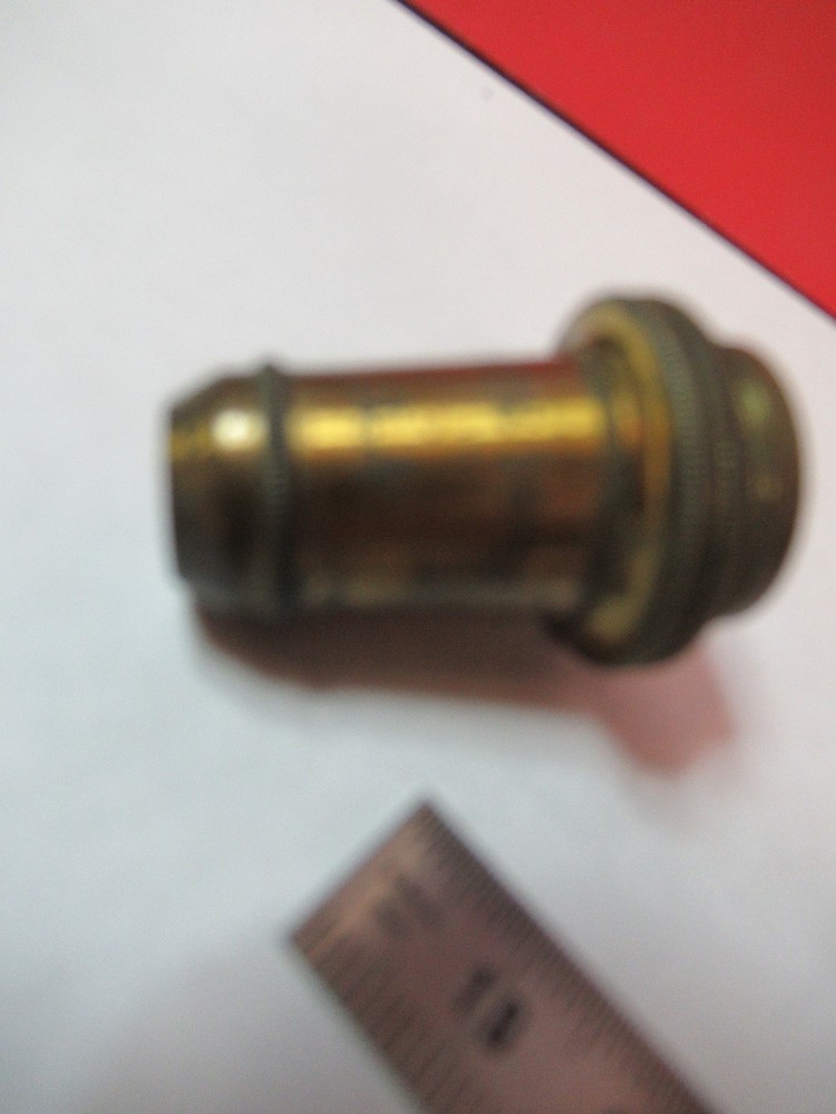 ZEISS GERMANY AA BRASS OBJECTIVE MICROSCOPE PART AS PICTURED X7-B-55