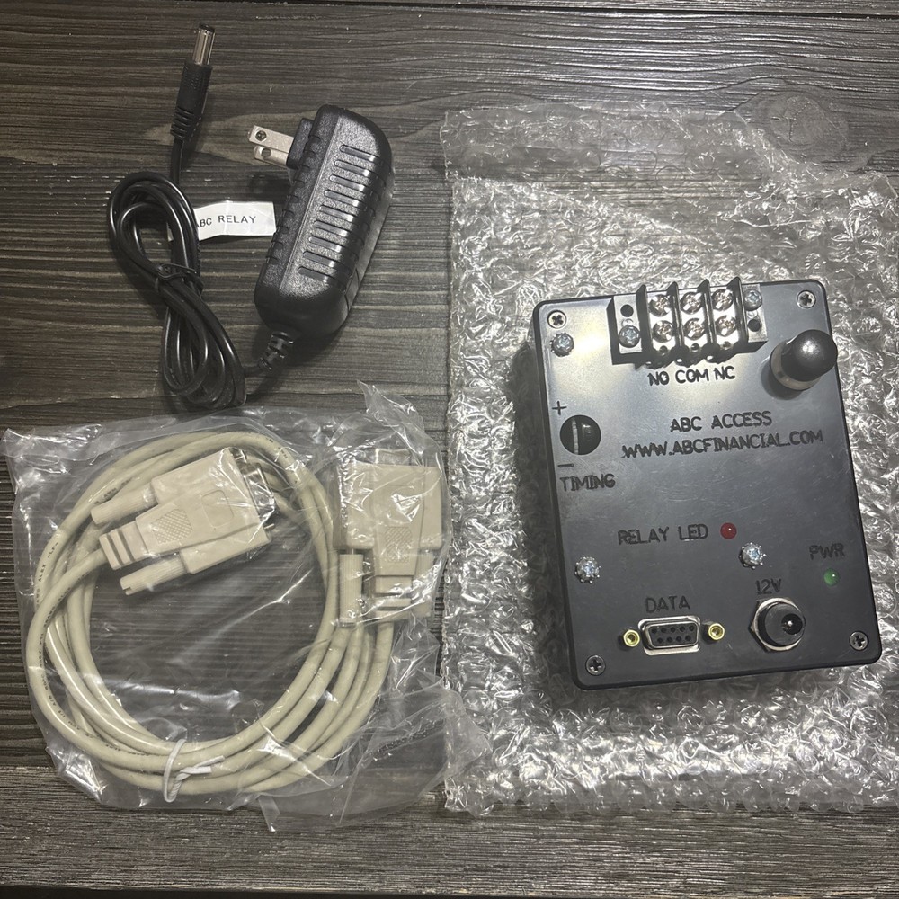 Elk 960 Relay In Black Box Access Control Relay Module Door Access Timer ABC