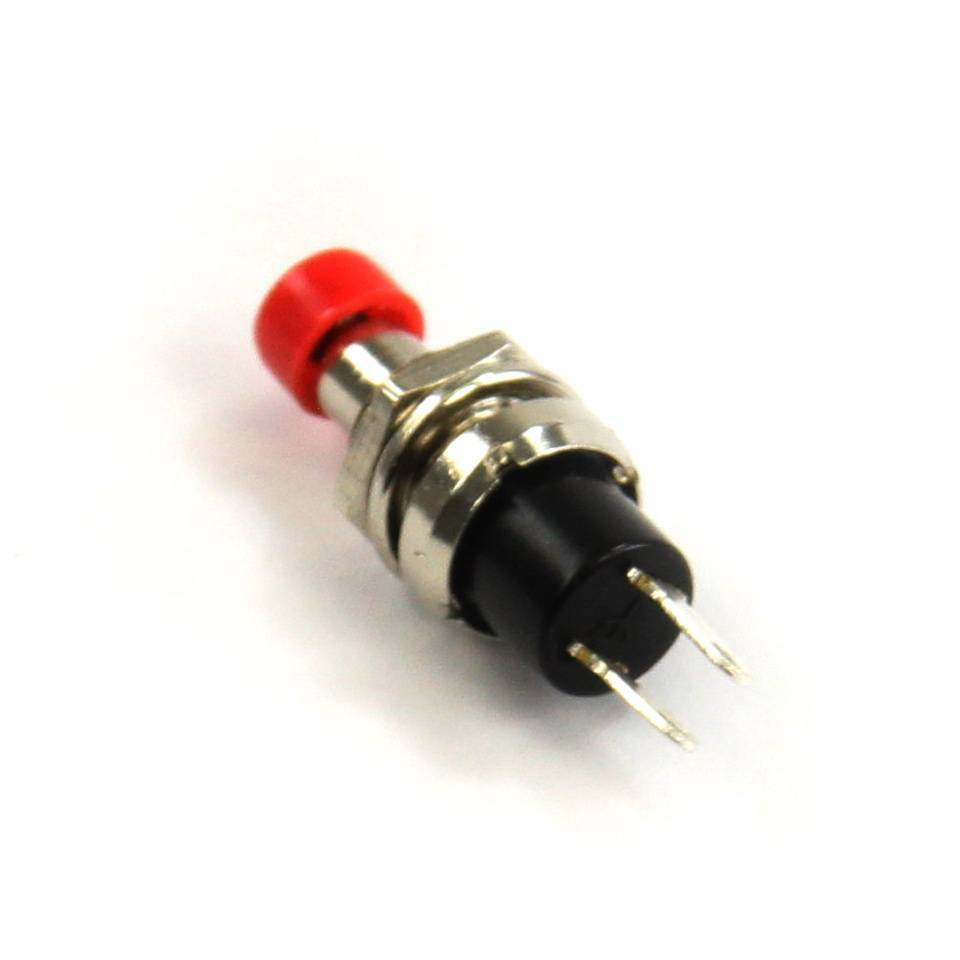 Nitrous Outlet Momentary Classic Micro Push Button Switch (Red)