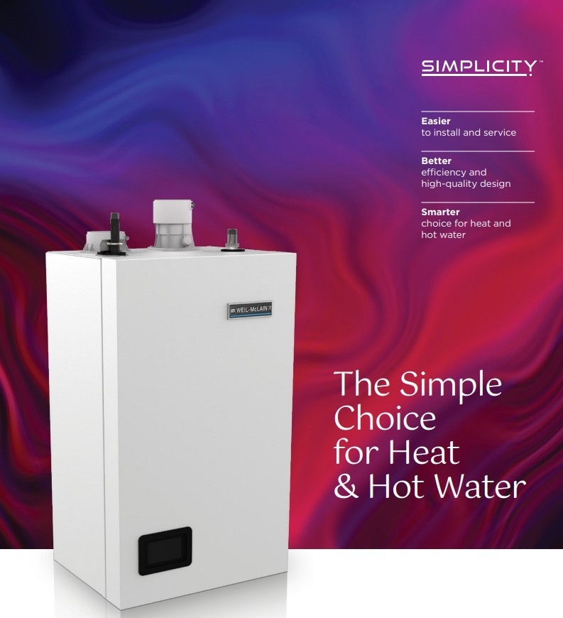 WEIL-MCLAIN 383-200-002 SIMPLICITY 199-COMBI BOILER
