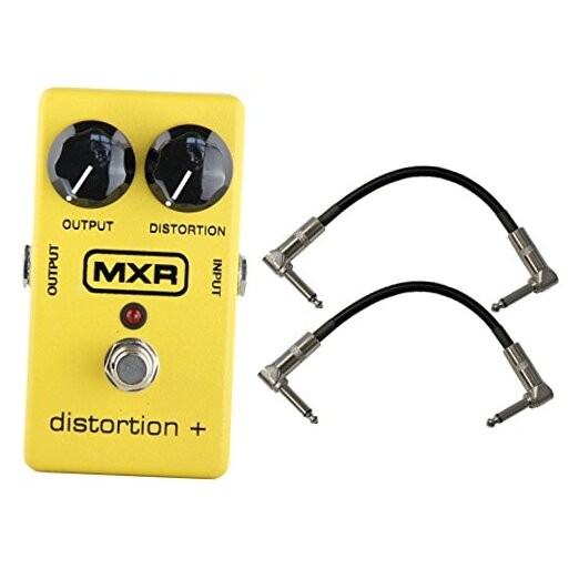 MXR M104 Distortion Pedal w/ Patch Cables