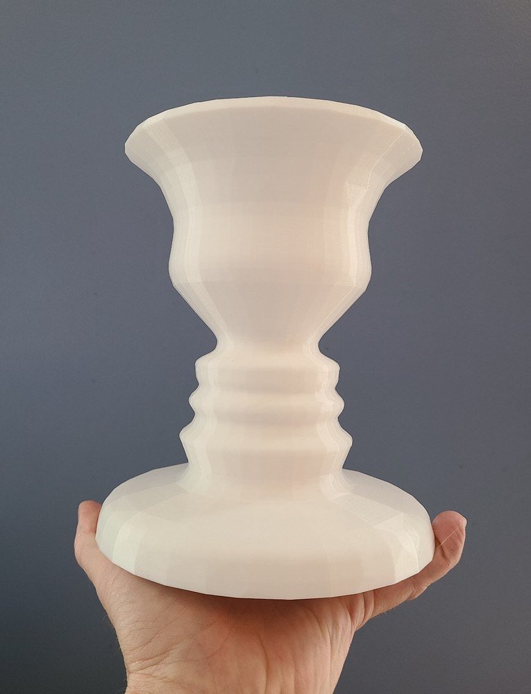 3D Victorian Face Vase - Medium