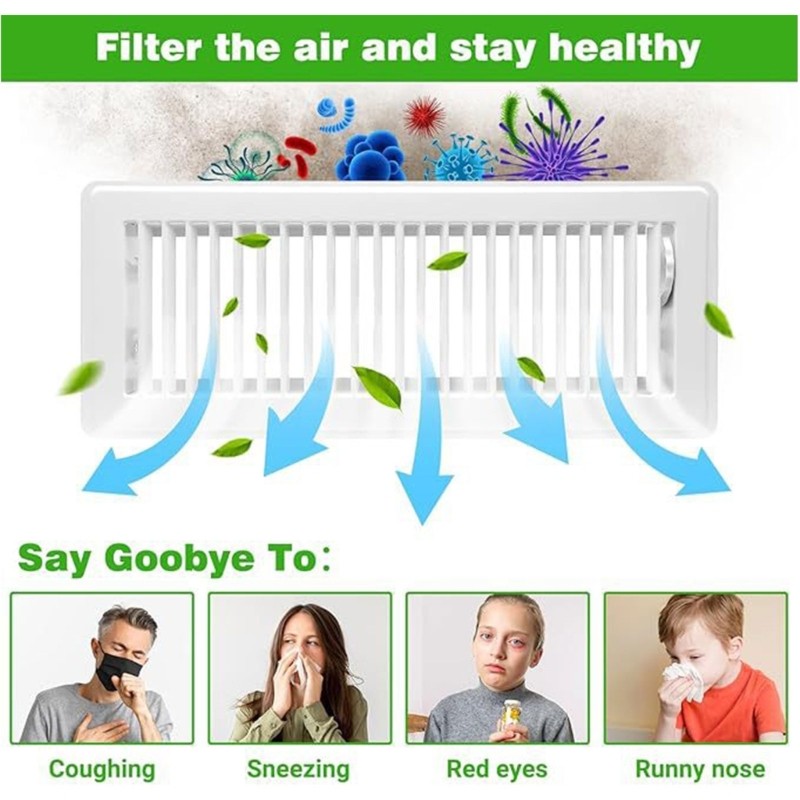 Constant Ventilation Filter For Heating And Refrigerating Arrangements Security