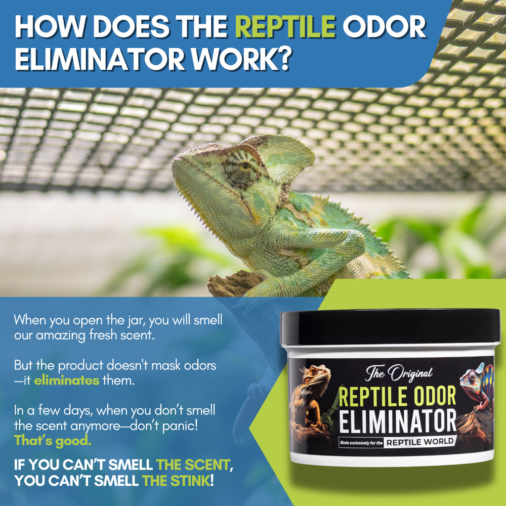 Reptile Odor Eliminator -  Fresh Scent!
