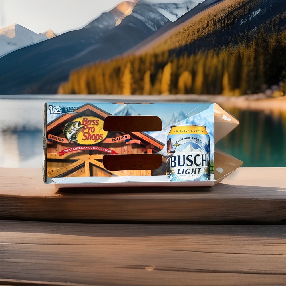 BUSCH LIGHT BASS PRO EMPTY 12 PACK