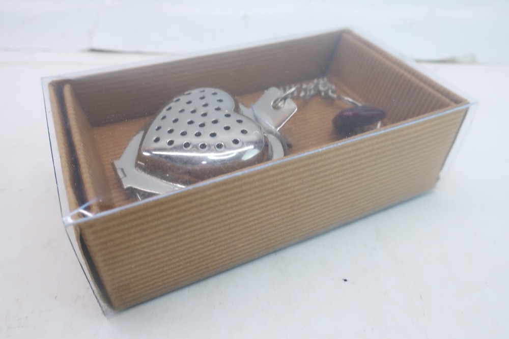 Pottery Barn Tabletop Heart Tea Infuser