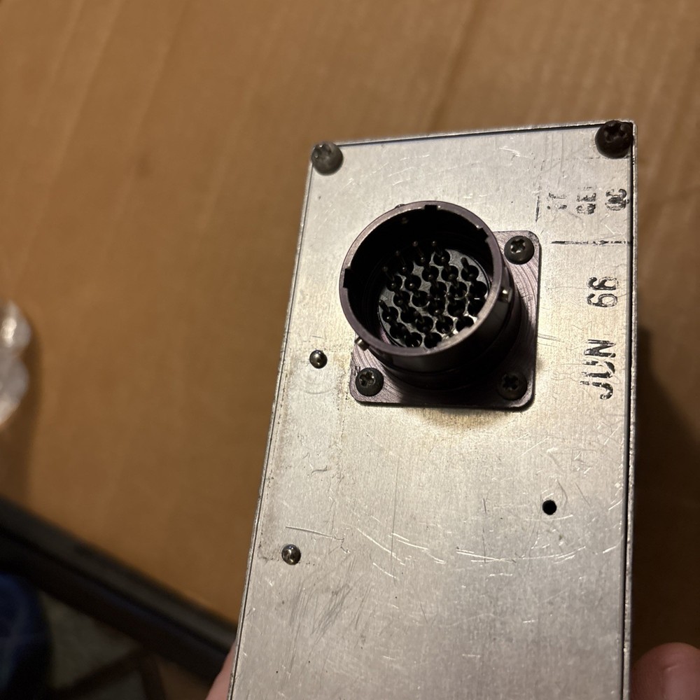 Radar Control Panel MOD G-1164E WX Norm CTR Untested Airplane