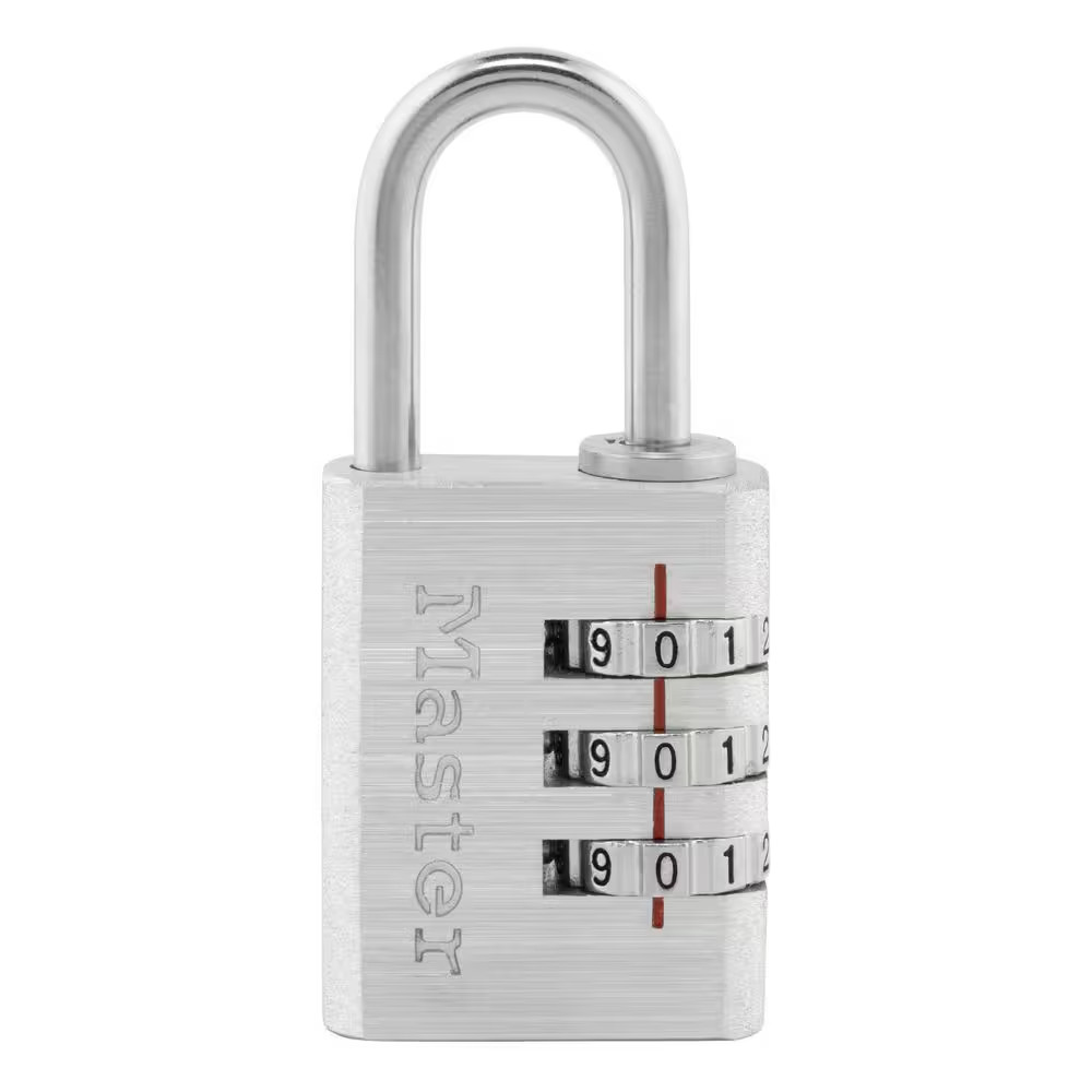 Combination Lock, Resettable 3-Dial