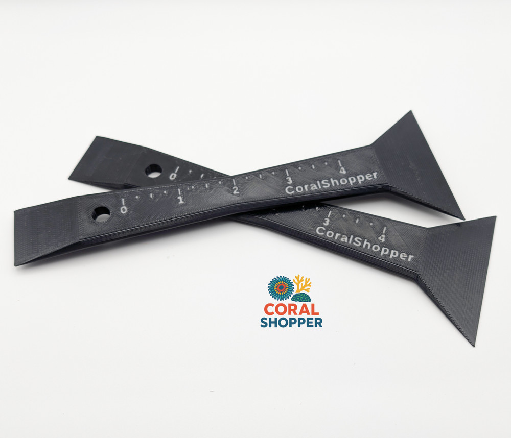 Mega Aquarium Scraper 2 Pack - Acrylic & Reef Safe - No Scratch Algae Cleaner