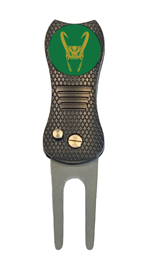 Loki Thor Marvel Golf Ball Marker + Switchblade Divot Tool