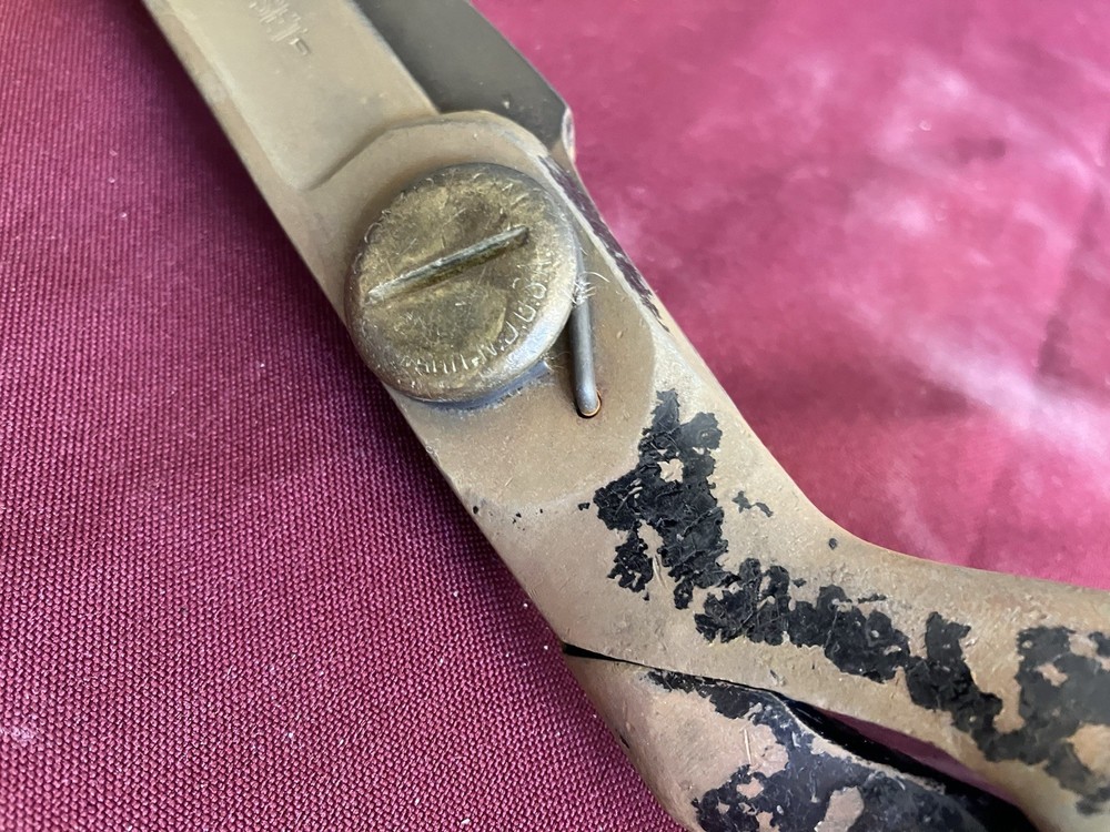 Vintage Compton U Set Shears Scissors 13 1/2”