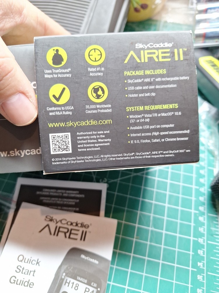 SkyCaddie Aire II GPS Device