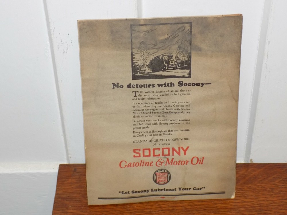 Vintage 1927 Binghamton, NY Auto Show Program