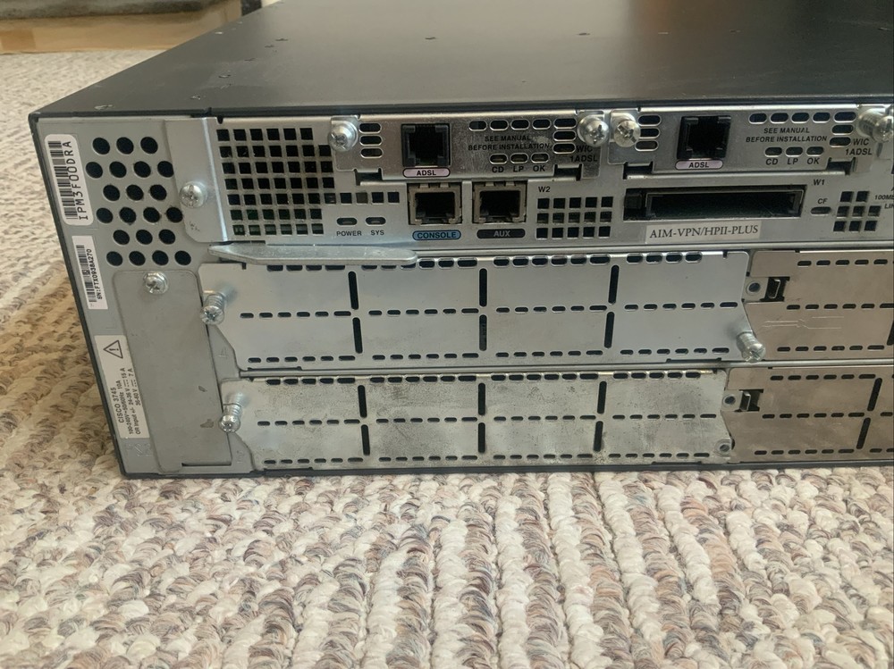 Cisco Systems 3700 Series 3745 Multiservice Access Router With Modules