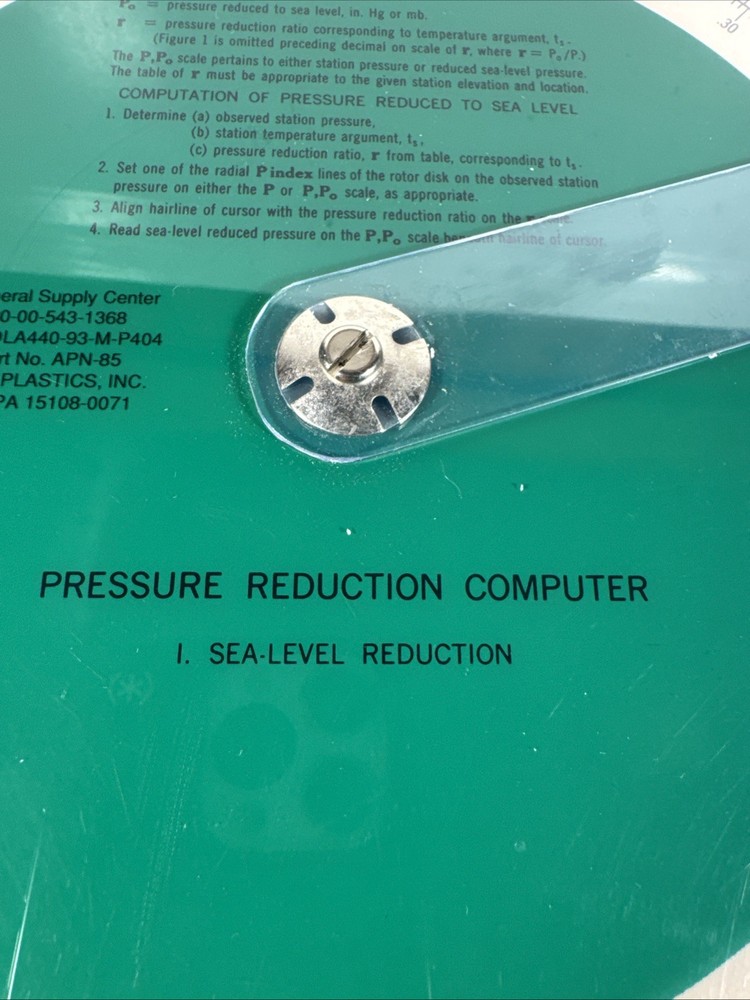 Pressure Reduction Computer Rare Vintage Device