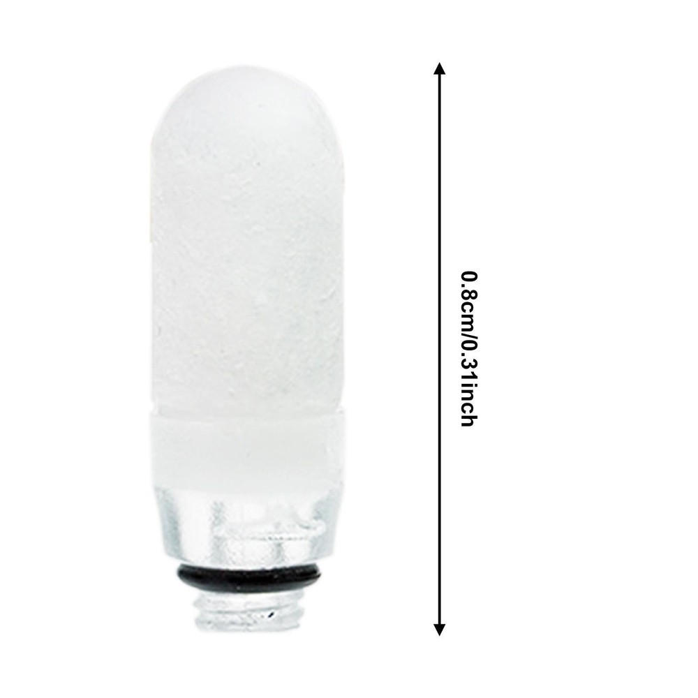 Aquarium Inline CO2 Atomizer Replacement Head Filter Accessory Portable Aluminum