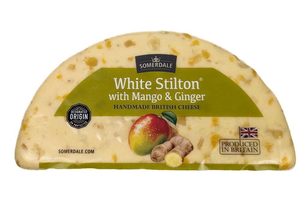 White Stilton with Mango and Ginger 2 x 1lb