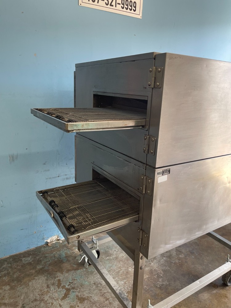 Lincoln Impinger Conveyor Pizza Oven Double Stack -Model 1132 Electric 3 phase