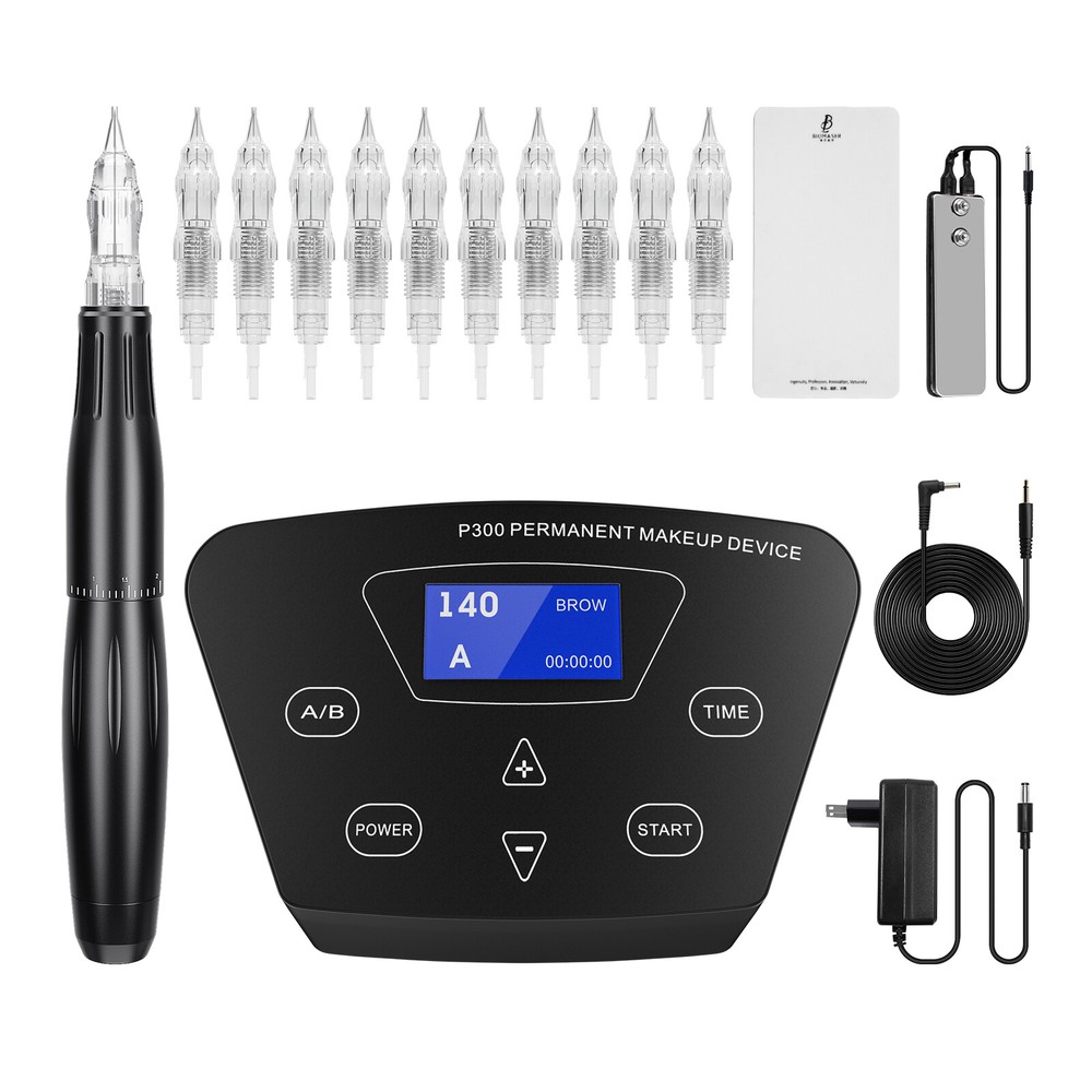 Eyebrow Permanent Makeup Tattoo Machine Pen Microblading Kits For Lip Eye Liner