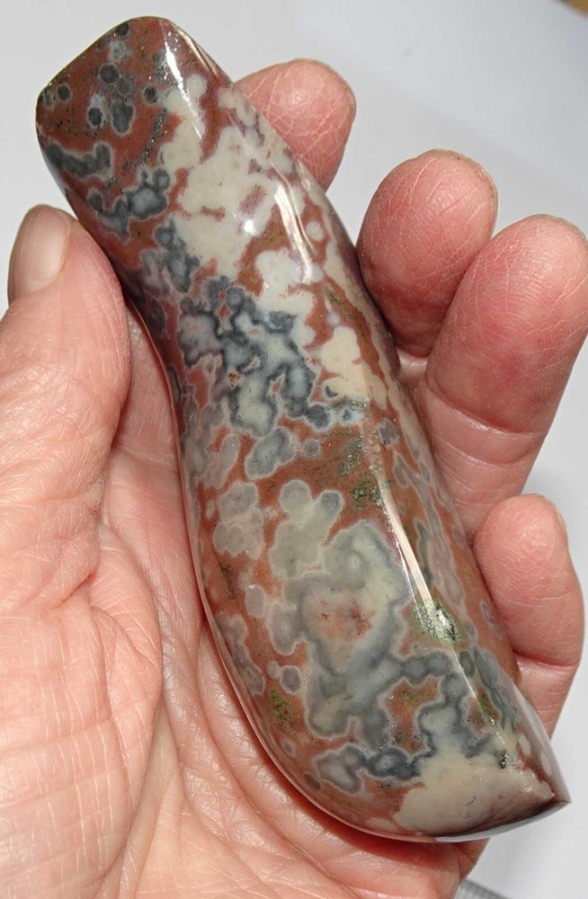 Ocean Jasper Curved Massage Wand mw5
