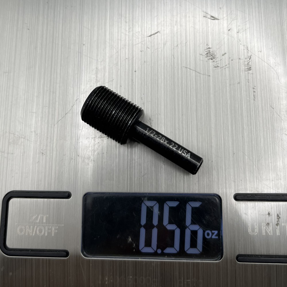 Thread Die Starter Hex socket 1/2-28 RH for .22 - .223 Thread alignment tool