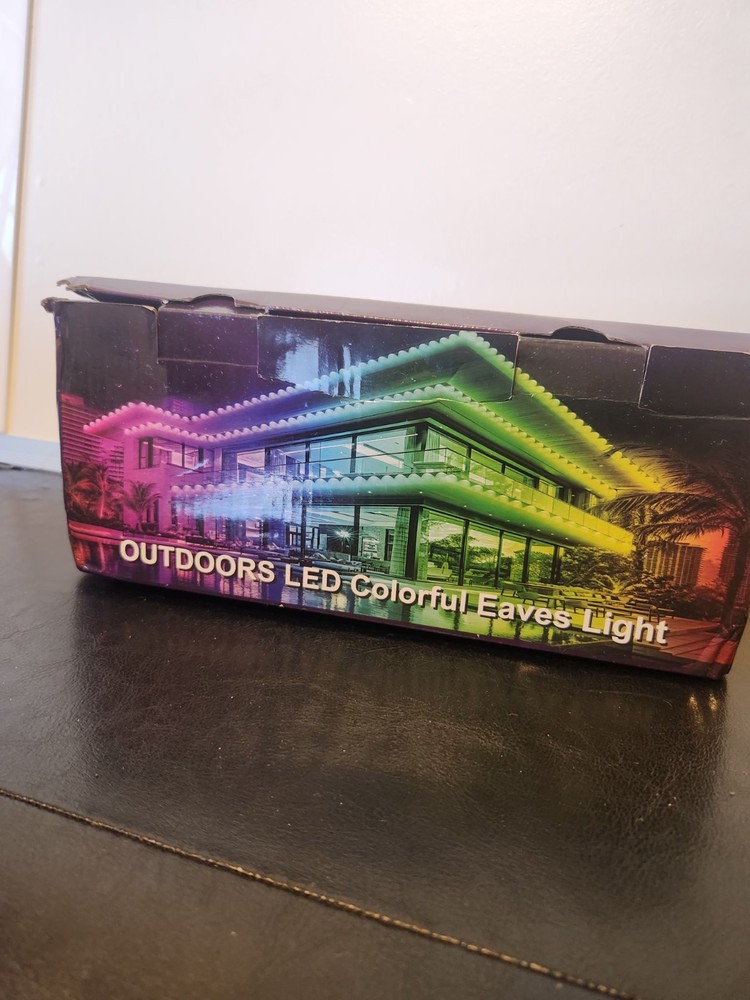 RGB LED Multicolor Waterproof Outdoor String Light with Remote