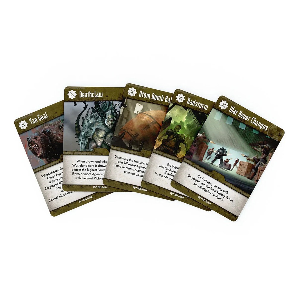 Fallout: Power Play - A Card Game Based on the Fallout Universe - Ships Fast