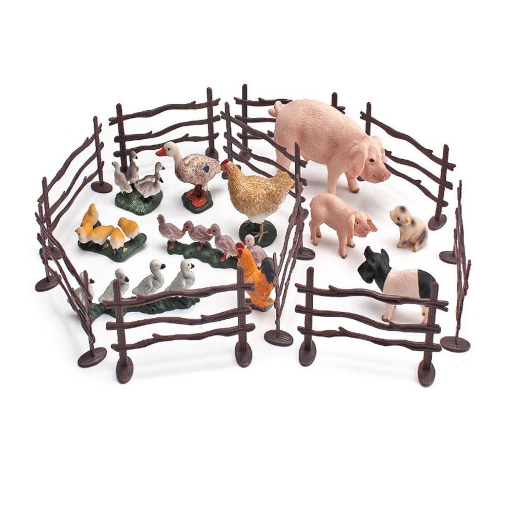 Create Authentic Farm Scenes Simulation Farm Ranch Model Fence Panel Gates