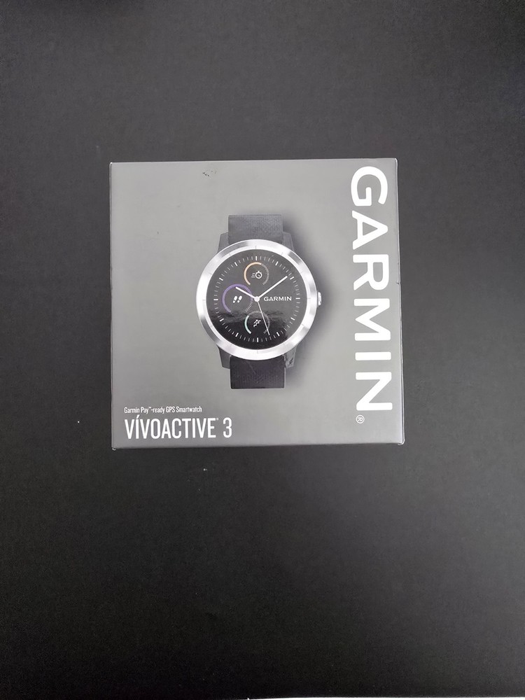 Garmin Vivoactive 3 GPS Smartwatch Open Box.