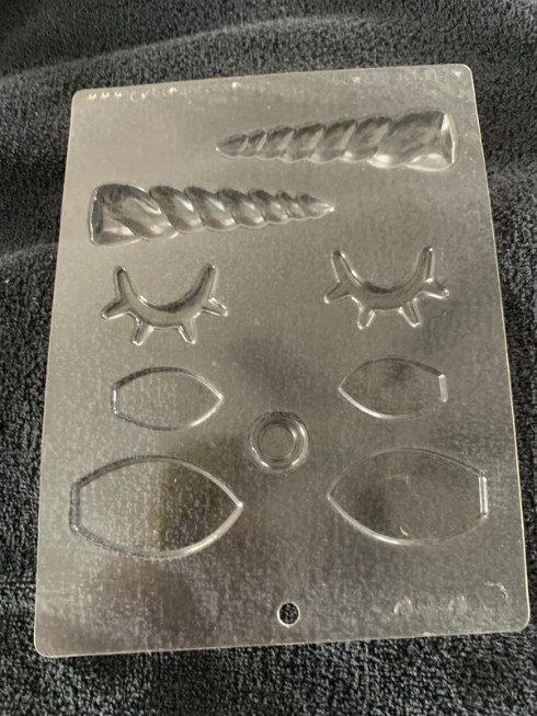 unicorn chocolate mold