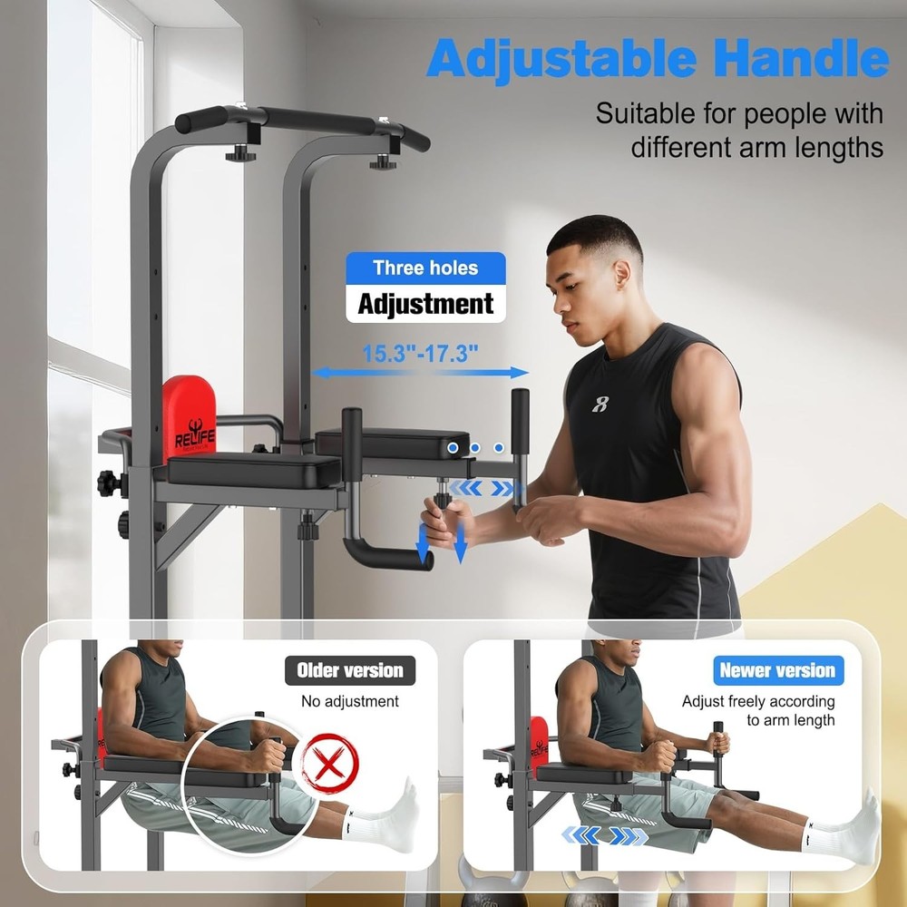 Multifunctional Power Tower Workout Station