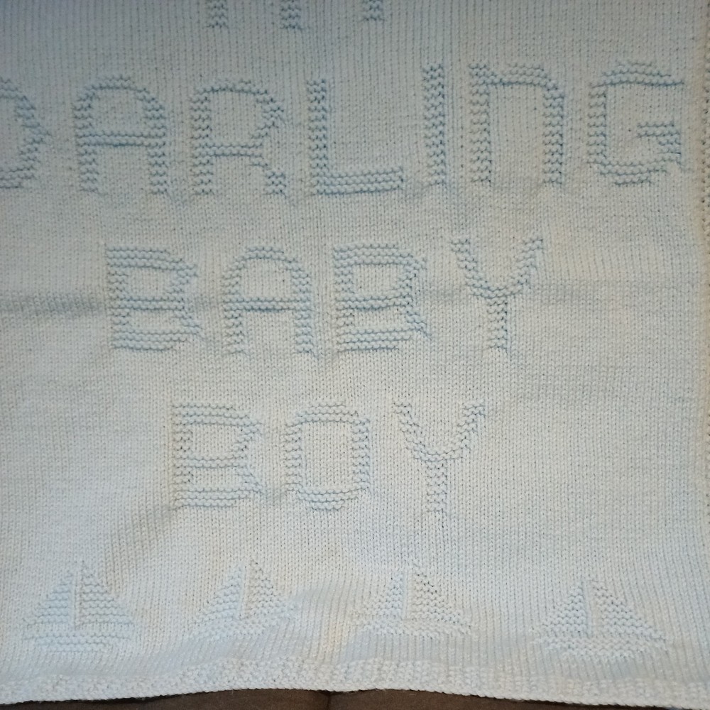 hand knitted baby blankets