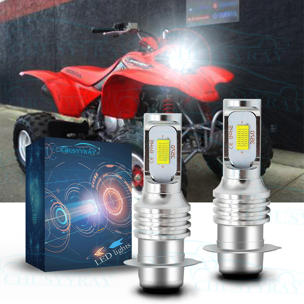 LED Headlight Light Bulb for Yamaha Warrior 350 1987-2004