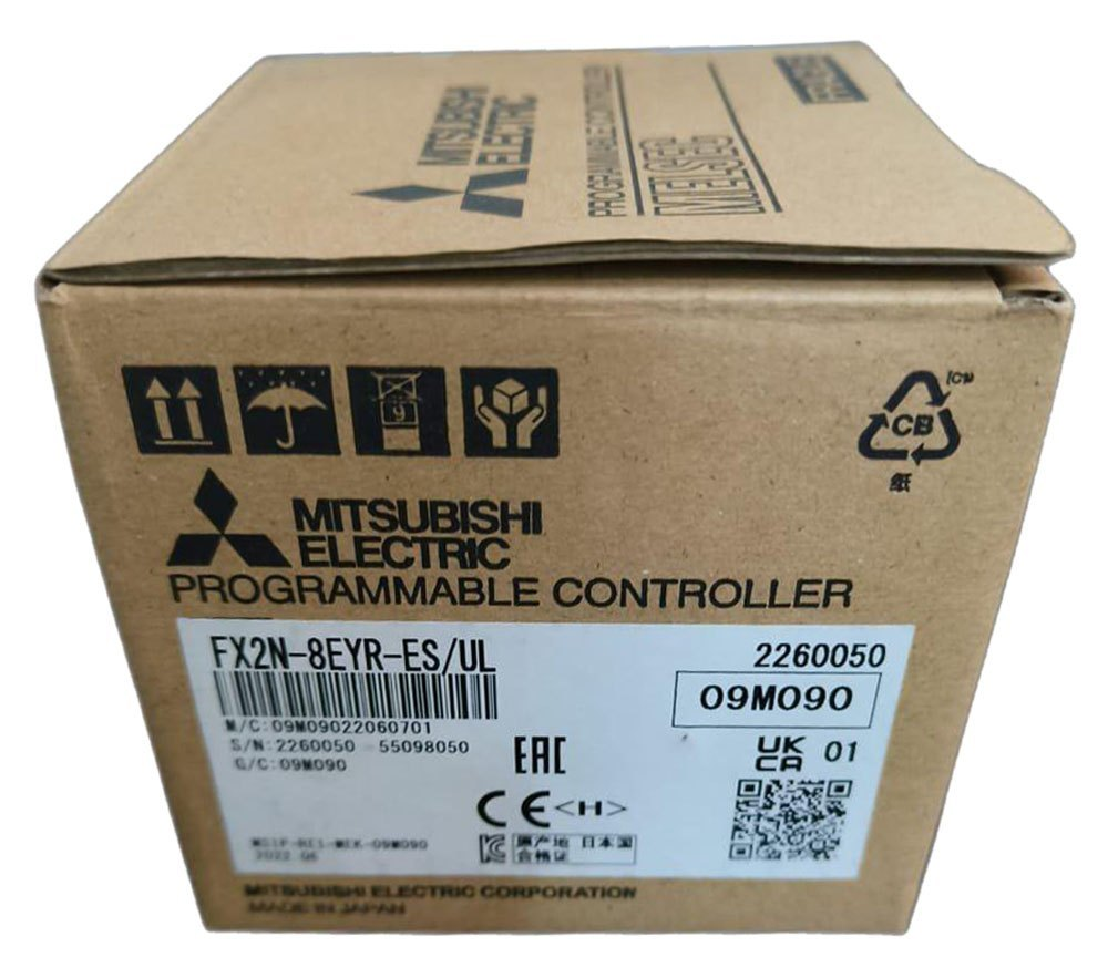 New Mitsubishi FX2N-8EYR-ES/UL Programmable Controller FX2N8EYRES/UL Fast Ship