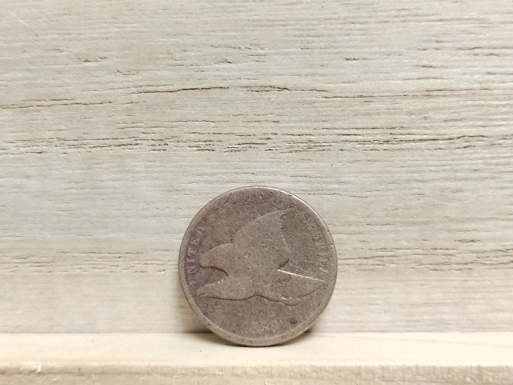1858 Flying Eagle Cent US Coin (Small Letters?)