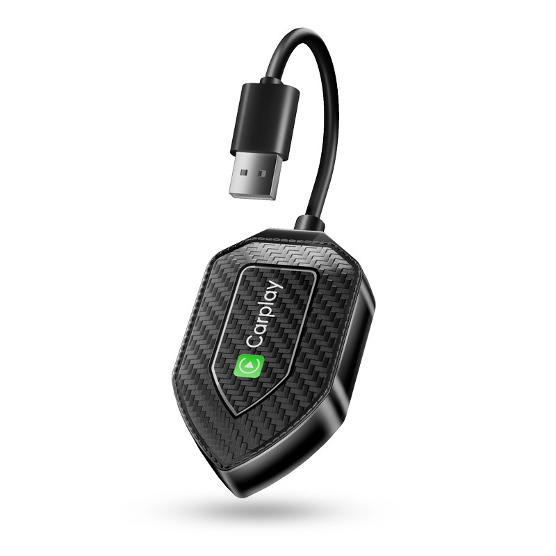 2-in-1 Wireless CarPlay & Android Auto Adapter Wired to Wireless Car Dongle