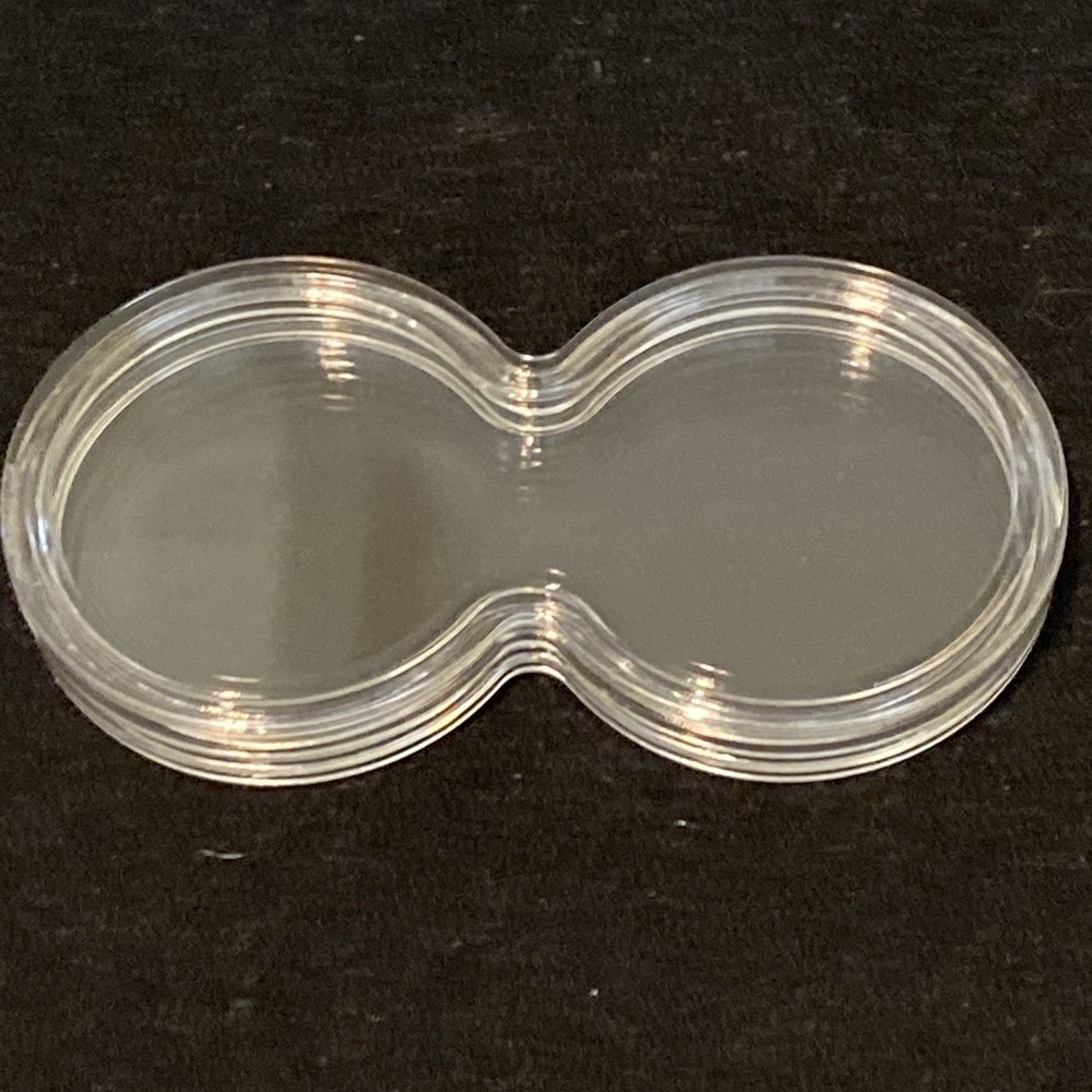 DUO CAPSULE – Infinity double coin STACKABLE capsule **No Precious Metals**